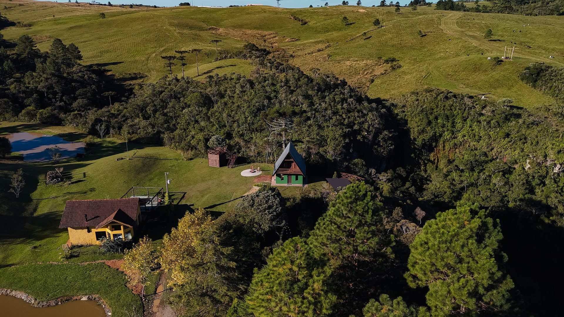 Vista Aérea da Serra Catarinense